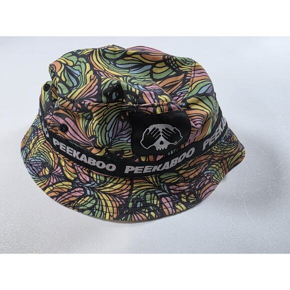 peekaboo Accessories - Peekaboo Colorful Trippy Bucket Hat